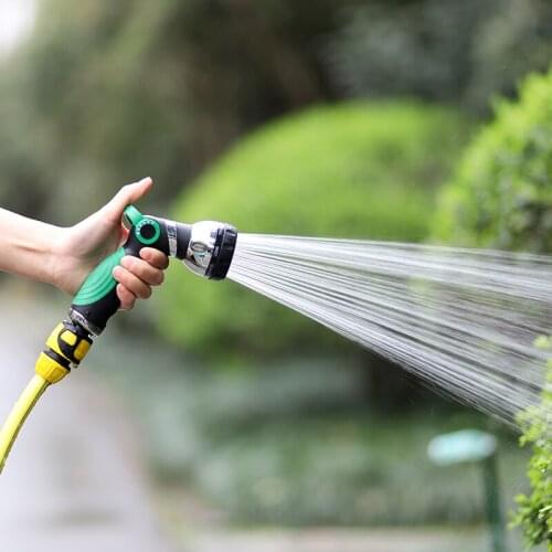 Roadfisher High Pressure Garden Lawn Flower Plant Watering Spray Gun Handheld Car Road Wash Pet Bath Cleaning Irrigation Nozzle