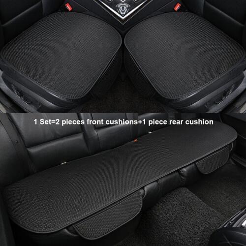 Car Seat Cushion Single Piece Ice Silk Seat Cushion Four Seasons Universal Comfortable Soft Non-slip 6 Color Mat Pad Seat Auto