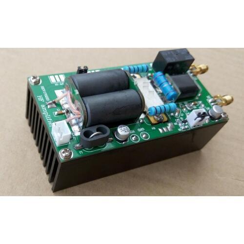 Assembed with heatsink MINIPA100 1.8-54MHz 100W SSB linear HF Power Amplifier For YAESU FT-817 KX3 FT-818 CW AM FM