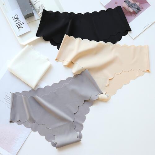 High Quality Sexy Seamless Contton Underwear Women Brand Panties Ice Silk Cool String Femme Female Briefs for Women