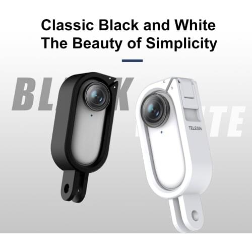 Protective Mount Frame For Insta 360 GO2 Action Camera With Standard 1/4 Inch Adapter Quick Release Mount Bracket Accessories