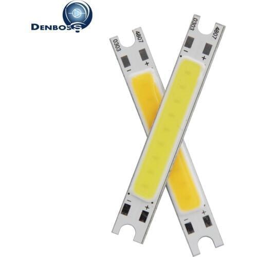 10PCS promotion 48mm 7mm 3W DC 9V LED COB Strip Bulb Lamp Flip chip High lumen Light Source Module COB for Wall Lamp