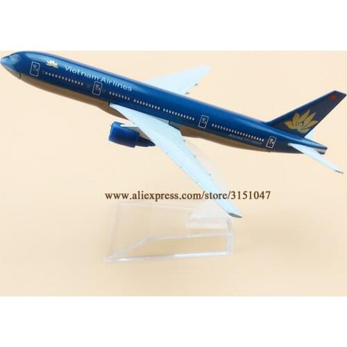 16cm Air Vietnam Airlines B777 Boeing 777 Airways Airlines Metal Alloy Airplane Model Plane Diecast Aircraft