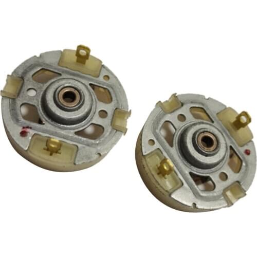 2Pcs Rs550 Motor Motor with Copper Brush Charging Drill Electric Screwdriver Brush Holder