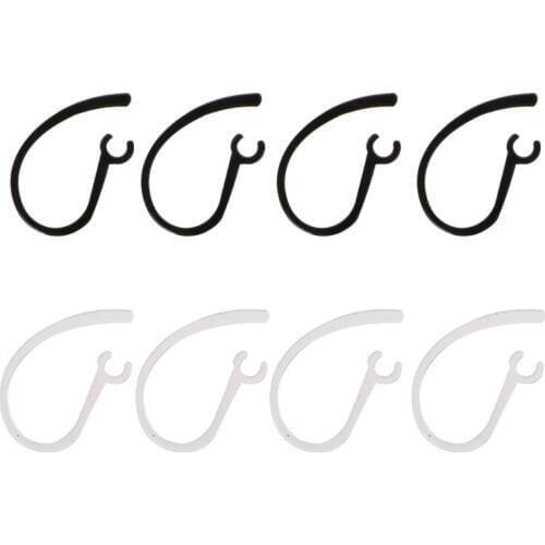 4 Pairs/Set Replacement 7mm Earhook Earloop Clip For Bluetooth Headset Earphone