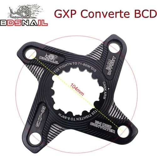 GXP bicycle 104BCD chain wheel converte 110BCD MTB Crankset fixed gear Crank adapter For XX1 XO1 X9 XO GX X1 crankset system