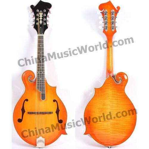 Afanti Solid Spruce top / Flamed Maple Back & Sides / Afanti Mandolin (AMB-202)