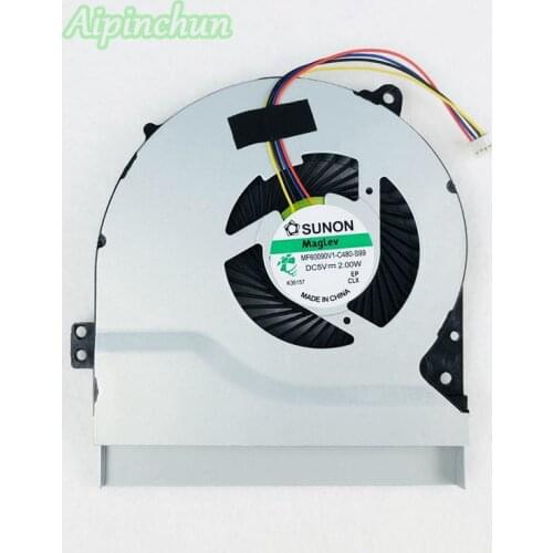 Aipinchun New Laptop Notebook CPU Cooling Cooler Fan For Asus Y481C X550V X450 X450CA X450VC A550 K550VC X550