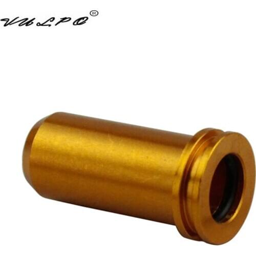 VULPO 5pcs/lot CNC machined aluminum air Seal nozzle (Gold) For Airsoft AEG MP5 Hunting Accessories