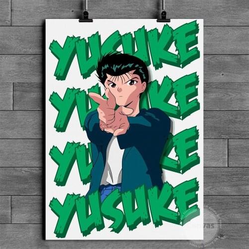 Canvas Anime Hakusho Pictures Home Manga Decoration Paintings Poster HD Prints Wall Art Modular Living Room