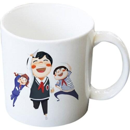 Coffee Cup Custom White Cup DIY Your Favorite Photo or Logo or Text Can Be Given To Friends and Family Creative Thermal Transfer