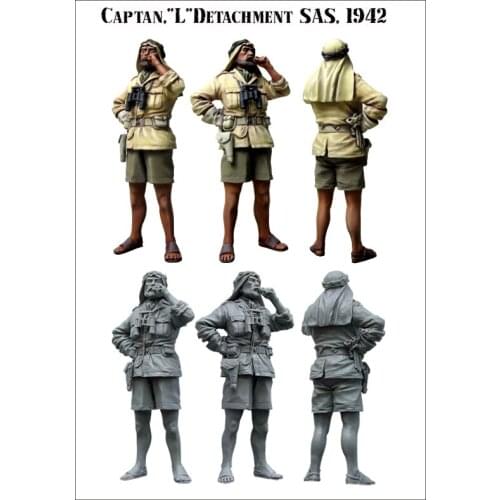 1/35 Scale Die-cast Resin White Model World War II British Air Force Needs To Manually Color The Model Free Shipping