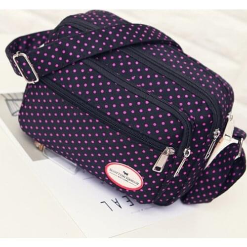 Fashion New Casual Canvas Messenger Bag Ladies Shoulder Bag Small Manufacturer Fashion Women Crossbody Bag