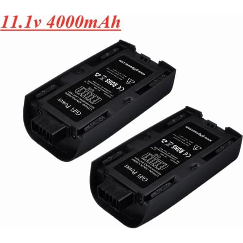 Upgrade Lipo Battery for Parrot Bebop 2 Drone Spare Parts Original 11.1V 4000mAh 3100mah Rechargeable Battery 1pcs