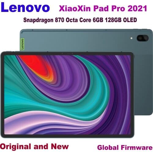 Lenovo XiaoXin Pad Pro WiFi Tablet TB-J716F 11.5 inch 6GB 128GB Android 11 Qualcomm Snapdragon 870 Octa Core Face Identification