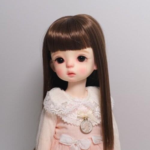 1/3 1/4 1/6 1/8 Long Fashion Coffee Hair High Temperature Wire BJD Wig