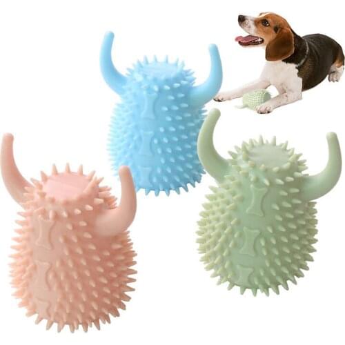 Pet Dog Bite Toy Bite Resistant Dog Toothbrush Puppies Dental Care Dog Pet Accessories Aggressive Chewers Dog Toothbrush molars