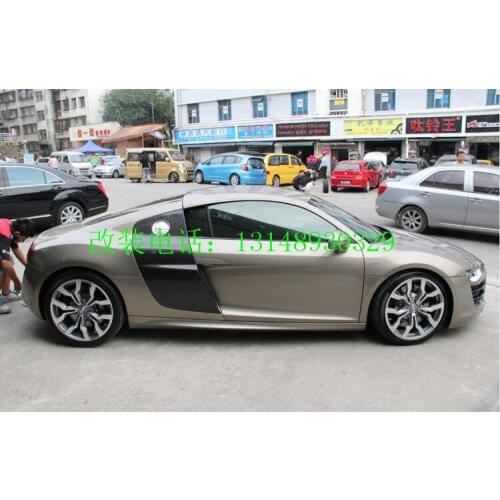 Fit for Audi R8 08-12 inlet vacuum carbon leaf sand plate side door door inlet