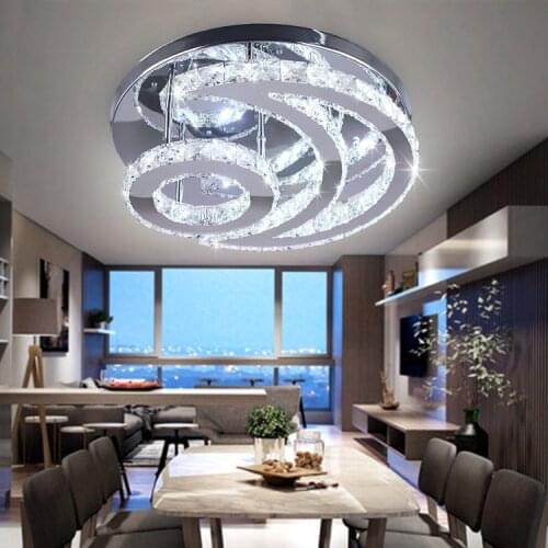 Modern Crystal Chandelier Led Ceiling Chandelier Lighting lustre Led Light for Childrens Bedroom Living Room Bedroom Decor