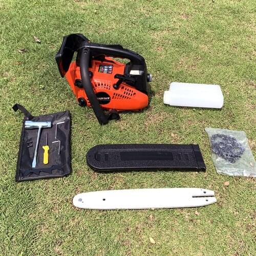 Professional Wood Cutter Chain Saw 2500 25CC Small Mini Gasoline Chainsaw motosierra gasolina With 12" Blade