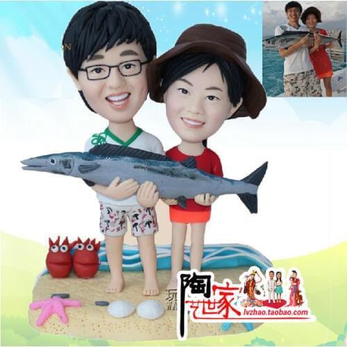 2019 AMAMZING CAKE TOPPER wedding Toys Gifts Ideas Birthday Presents Wedding Bride And Groom Mini Wax Figure Boy Gift