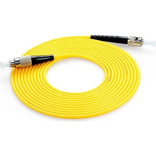 Telecommunication Grade Optical Fiber Jumper FC-ST Network Cable Single-Mode Single-Core High-Speed Information Transm