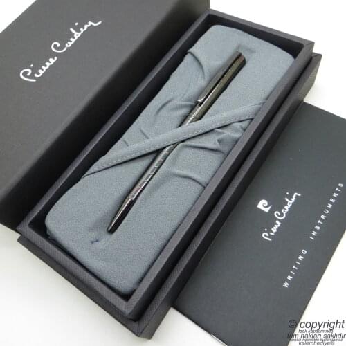 Pierre Cardin Hero Titanyun-Black Ballpoint Pen | İsme Special Pen