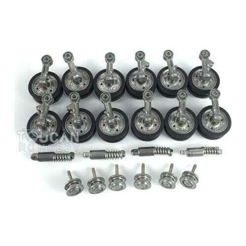 1/16 RC Heng Long Tank Metal Road Wheel German Stug III 3868 Panzer III-L/H 3848 TH00323-SMT4