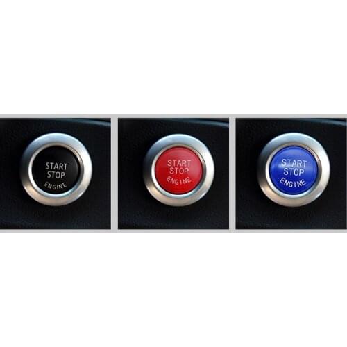 1PC Car Engine Start Stop Switch Button Replace Cover For BMW 5 series E60 2002 2003 2004 2005 2006 2007 2008 2009 2010