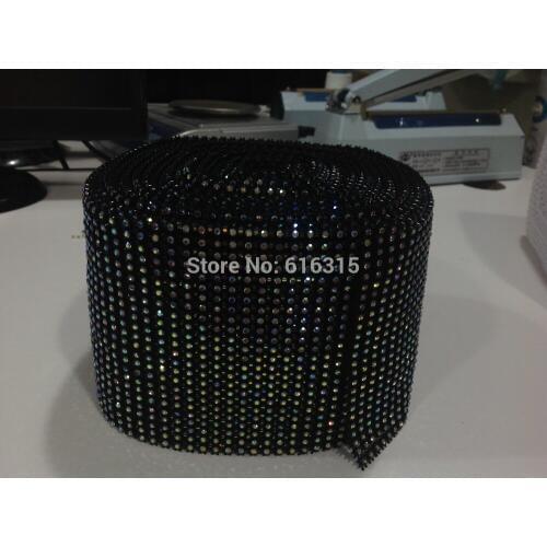 3mm self adhesive bling wedding invitation crystal embellishments self adhesive rhinestones roll embellishments wholesale