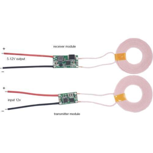 5V 2A Large Current Wireless Power Supply Module Wireless Charger Module Transmitter Receiver Charging Coil Module for Phone