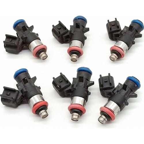 6PCS Fuel Injector Nozzles 0280158233 For Chrysler Grand-Voyager- Jeep- Cherokee Wrangler- Dodge- Avenger 3.6L V6