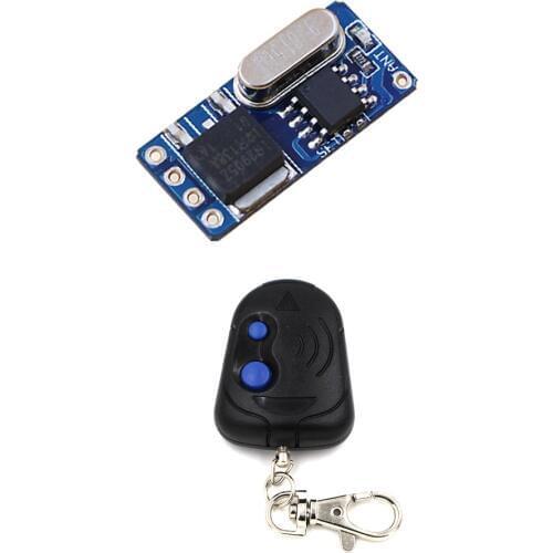 DC 3.5v 3.7v 4.5v 5v 6v 7.4v 8.4v 9v 12v Micro Remote Control Switch Mini Relay Receiver Transmitter 315Mhz/433Mhz