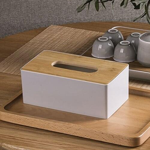 Tissue Holder Wooden Plastic Tissue Box Household Tissue Box Car Tissue Box Furniture Storage Box