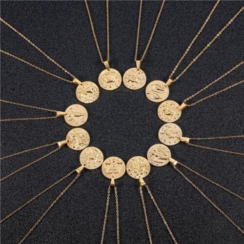 Feel style Women's Pendants Zodiac Signs