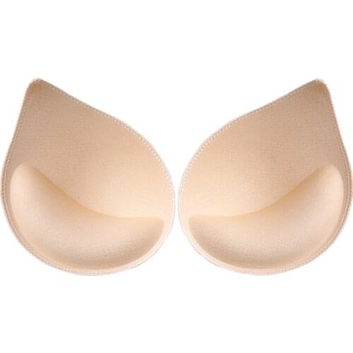 3/2/1 Women Plunge Bra Pads Sets Nipple Cover Push Up Brest Swimsuit Bikini Chest Cup Removeable Cup Intimates Accessories