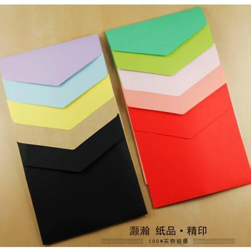 Square Envelopes Paper Envelopes 15.8*15.8 Cm Color Envelopes 100PCS