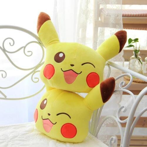 Cute 1pair funny cushion plush car safety belt cover headrest Vehicle rest pacify neck pillow stuffed toy