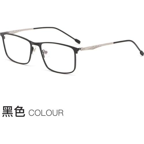 The short-sighted man has a degree of ultra-light full-frame eyeglass frame half-frame comfortable with glasses finished eye sho