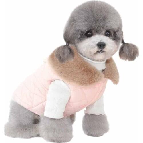 New autumn and winter pet cotton clothes warm dog clothes pet clothes cat clothes puppy clothes winter cotton clothes