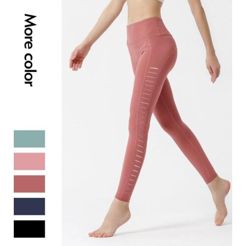 New Women Sport Legging High Waist quick-drying Laser Cutting Fitness Clothes Energy Seamless Running Workout Yoga Pants