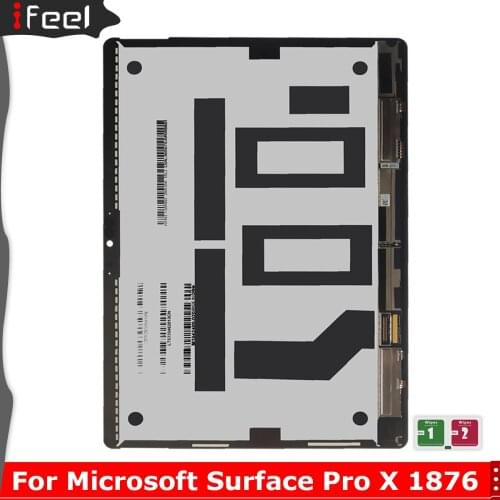 Original 13" For Microsoft Surface Pro X 1876 LCD Display Touch Screen Digitizer Assembly Replace For Surface Pro X 100% Tested