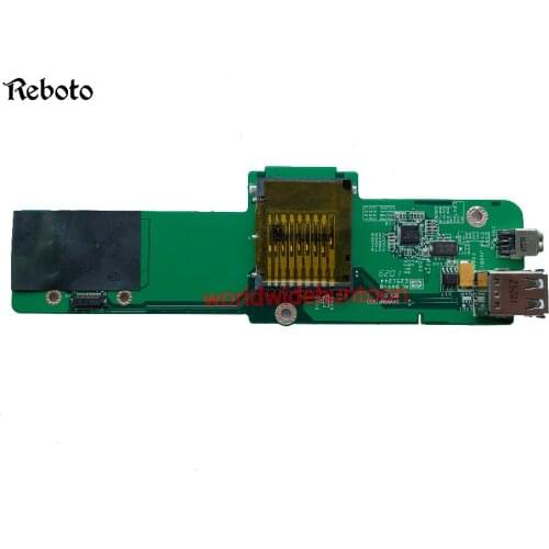 I/O Board & USB Card Reader Board For Dell Vostro 1014 1015 PC PN CN-0MR7GX 0MR7GX DAVM9MP16D0 100% works