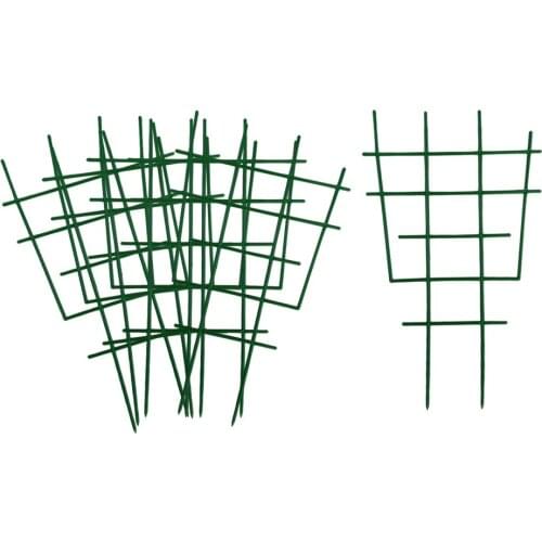The durable 6-piece mini climbing plant trellis winding takes care of