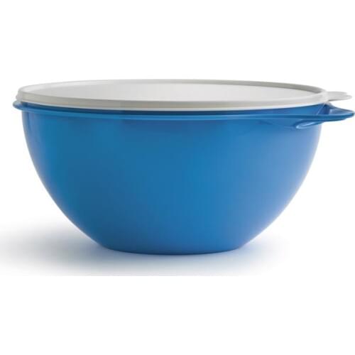 Tupperware Miksim 4.5 Liter (Blue) Mixing Container Maximilian 4,5 L Blue Maxima Salad Bar Jumbo Bowls