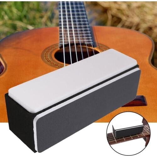 Guitar Bass Fret Sanding Polishing Leveling File Block Leveler with Sandpaper