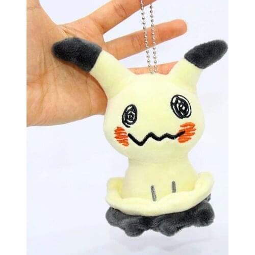 1pcs 12cm Takara Tomy Pokemon Anime Cute Mimikyu Mimiqui Plush Cartoon Toys Soft Stuffed Animal Game Figures Doll