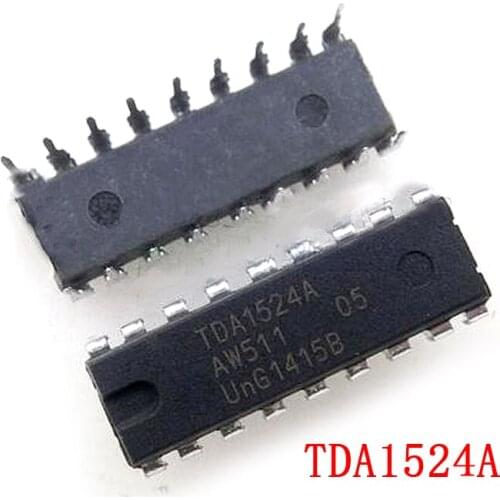 10pcs TDA1524A DIP18 TDA1524 DIP-18 1524A DIP