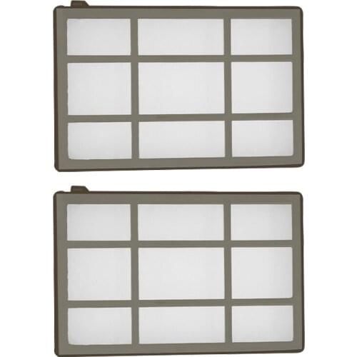 2Pcs Robot Vacuum Cleaner Primary HEPA Filters for Proscenic 800T 820S 820T 830T Vacuum Cleaner Filter Parts