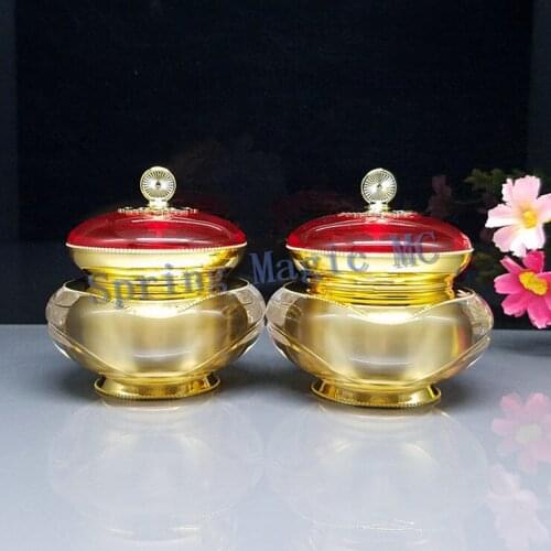 30g Crown shape Acrylic Eye cream jar Empty Pot Bottle Makeup Jar Travel Face Cream Lotion Cosmetic Container Refillab bottle